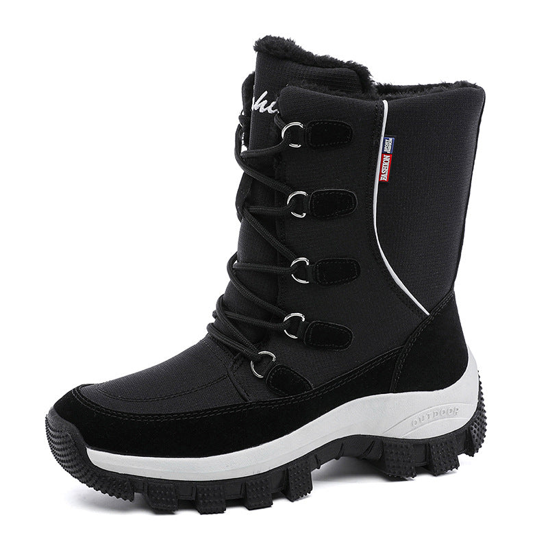 Bottes d'hiver pour femmes avec doublure isolante et semelle antidérapante Chic und Stil