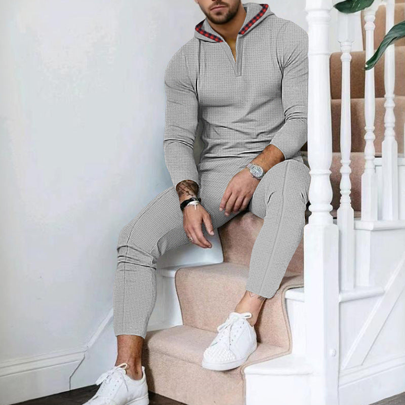 Vêtements de sport pour hommes en intégralité avec fermeture éclair créative et matériau de haute qualité Chic und Stil