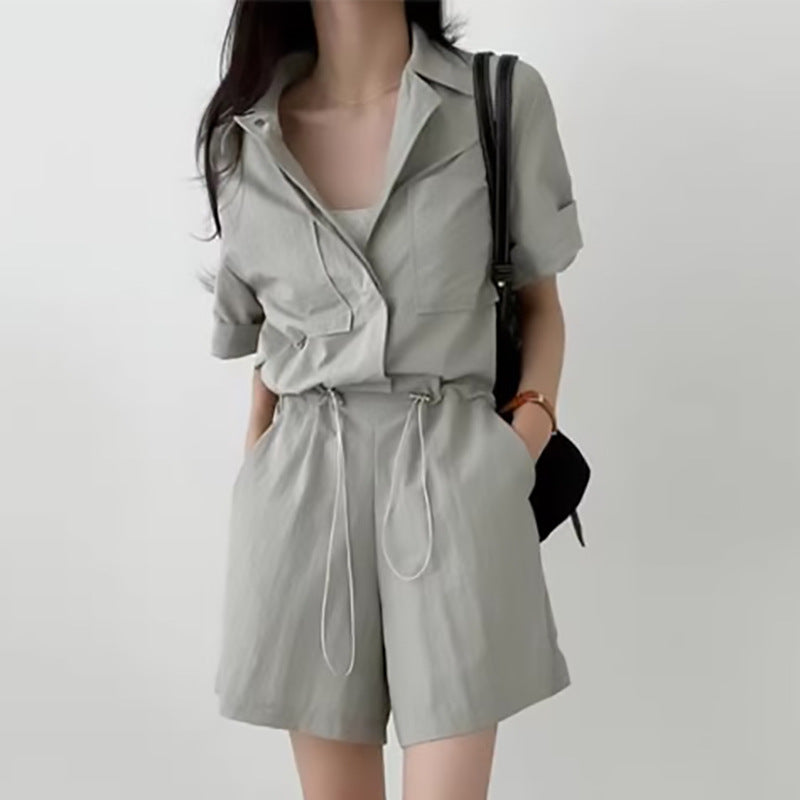 Combinaison courte utilitaire pour femmes Chic und Stil