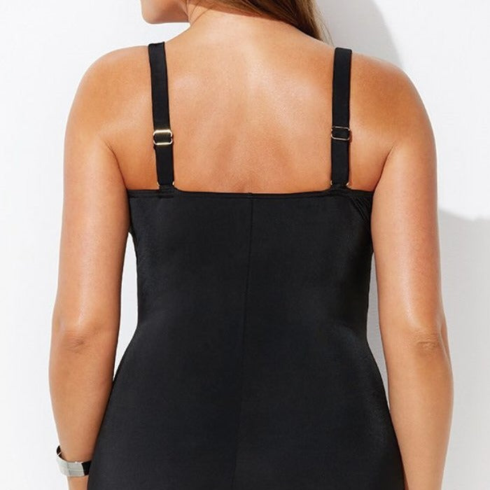 Maillot de bain une pièce soutenant pour femmes avec impression élégante Chic und Stil