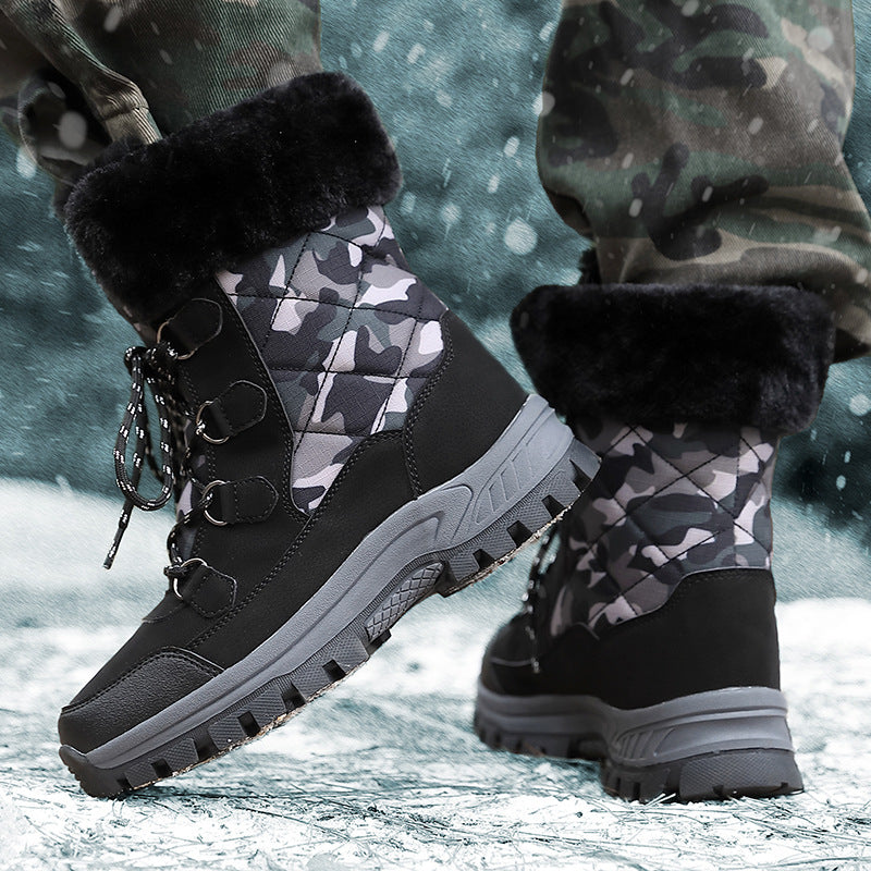 Bottes d'hiver isolées pour femmes avec profil antidérapant et doublure moelleuse Chic und Stil