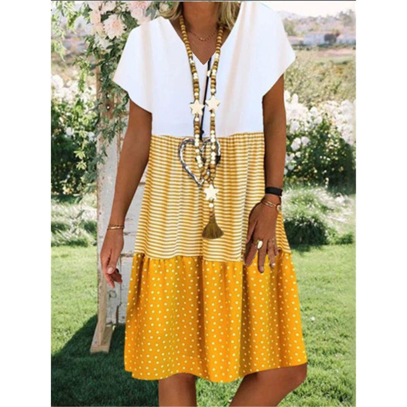 Robe maxi d'été décontractée pour femmes Chic und Stil