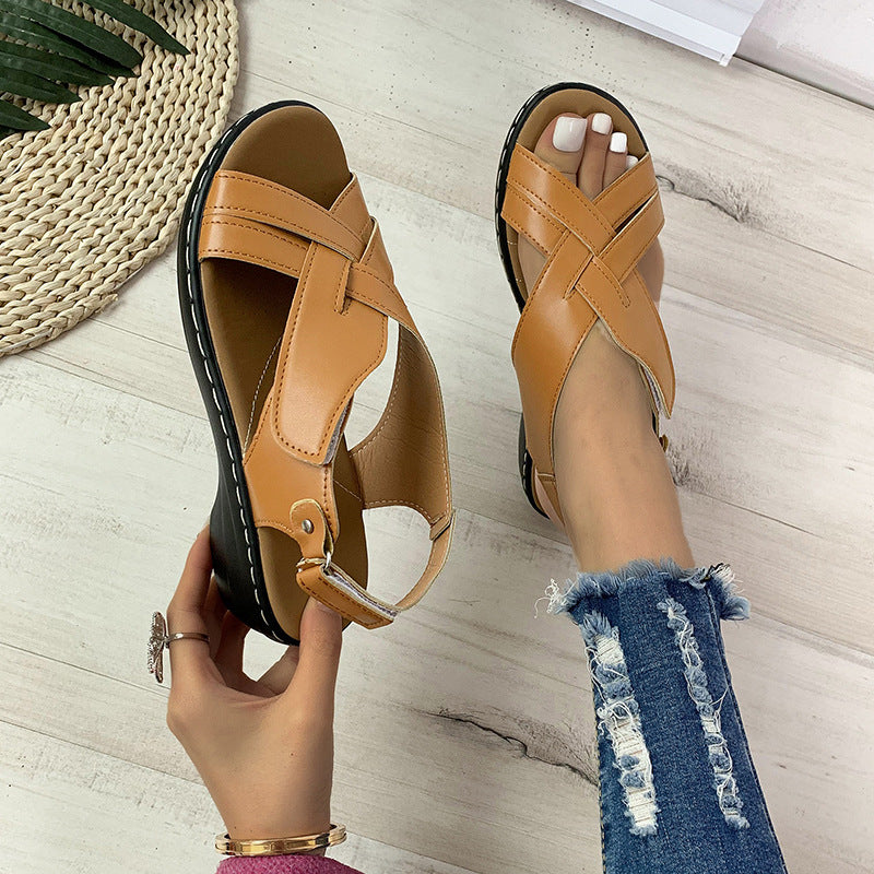 Sandales pour dames à lanières confortables avec semelle anatomique Chic und Stil