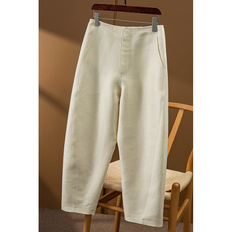 Pantalons sur mesure taille haute pour femmes Chic und Stil 1750846902