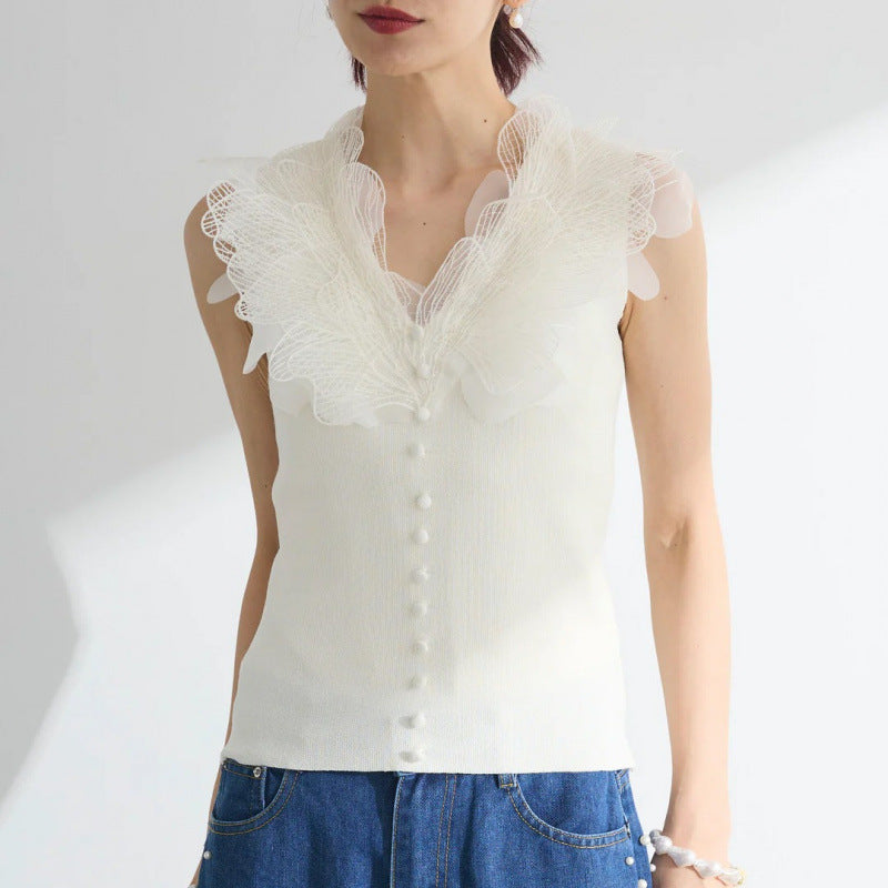 Blouse élégante à boutons Chic und Stil pour dames