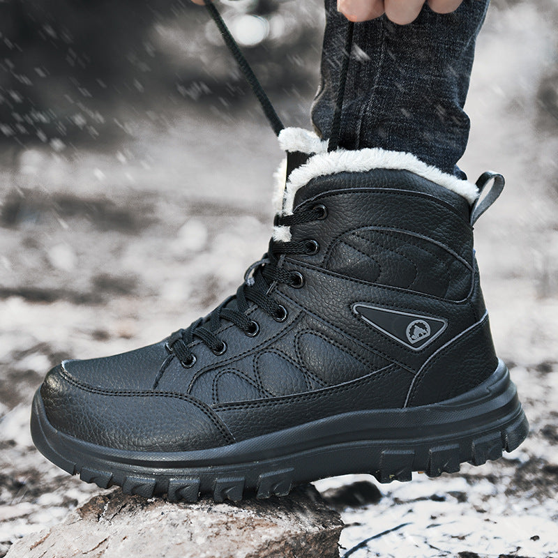 Bottes d'hiver pour femmes rembourrées avec semelle antidérapante et doublure intérieure isolante Chic und Stil