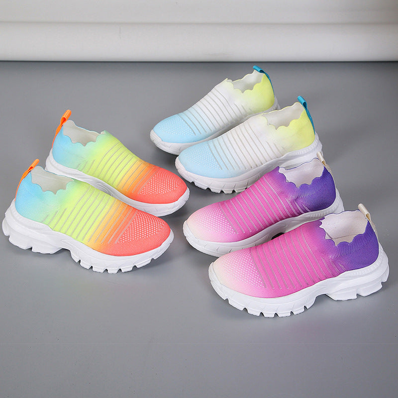 Baskets Slip-On Sportives pour Femmes avec un dégradé de couleur innovant Chic und Stil