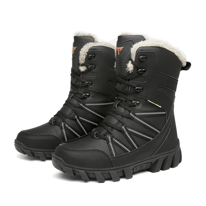 Bottes de randonnée d'hiver pour femmes avec doublure isolante et semelle antidérapante Chic und Stil