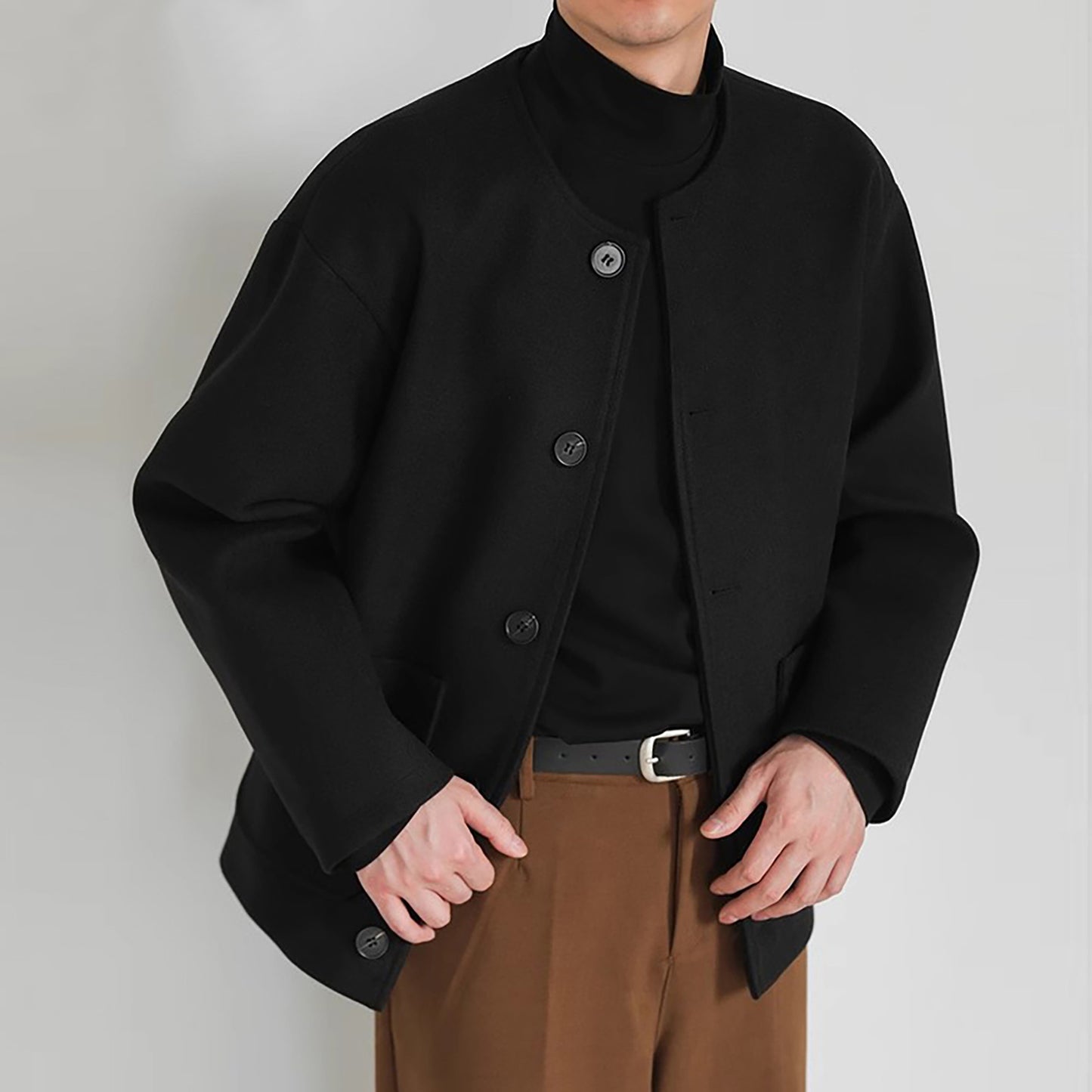 Veste de transition pour femmes avec poches pratiques et fermeture à boutons Chic und Stil