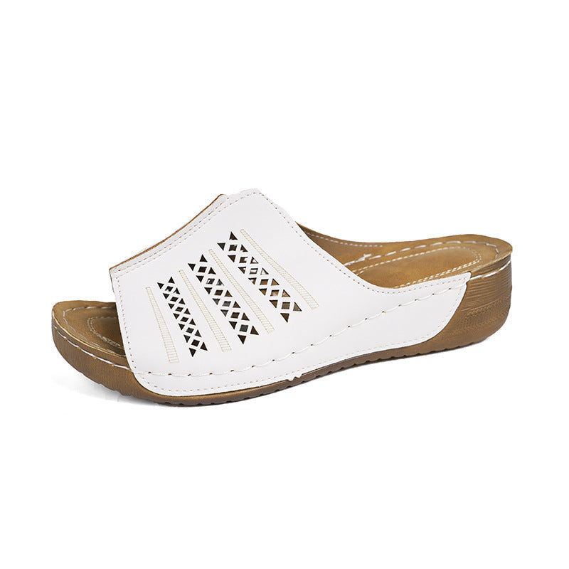 Stylish femmes-casual-slidesandales Chic und Stil