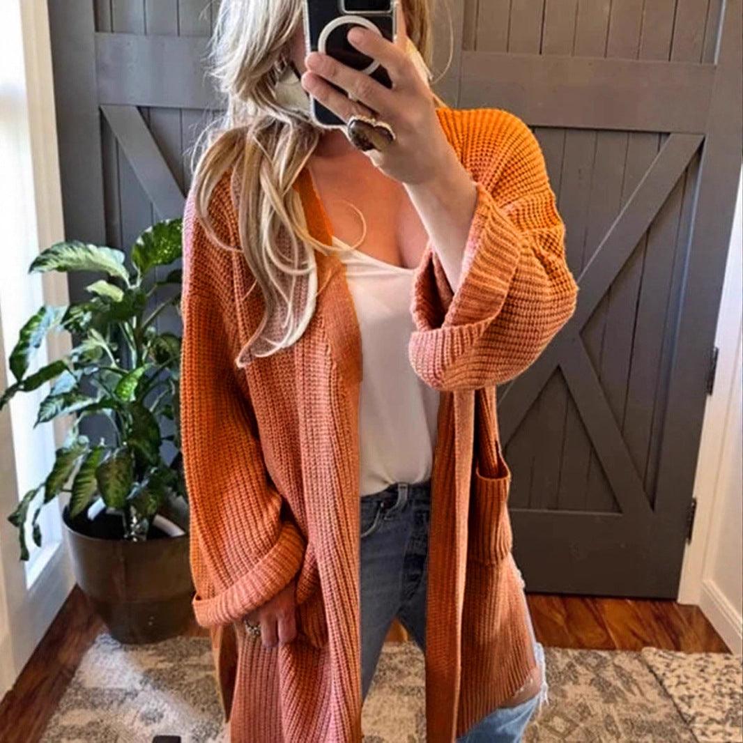 Gilet léger en tricot pour dames avec poches pratiques et coupe décontractée Chic und Stil
