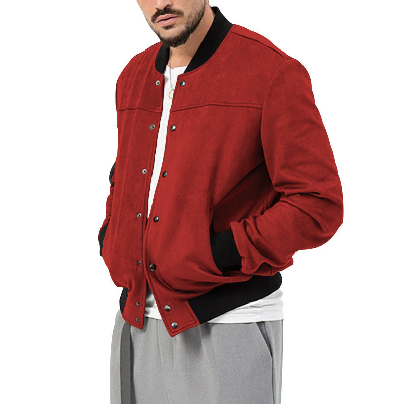 Veste bomber tendance pour hommes avec des détails élégants et des poches pratiques Chic und Stil