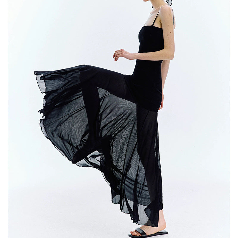 Robe Maxi Étagée Chic pour Femmes Chic und Stil