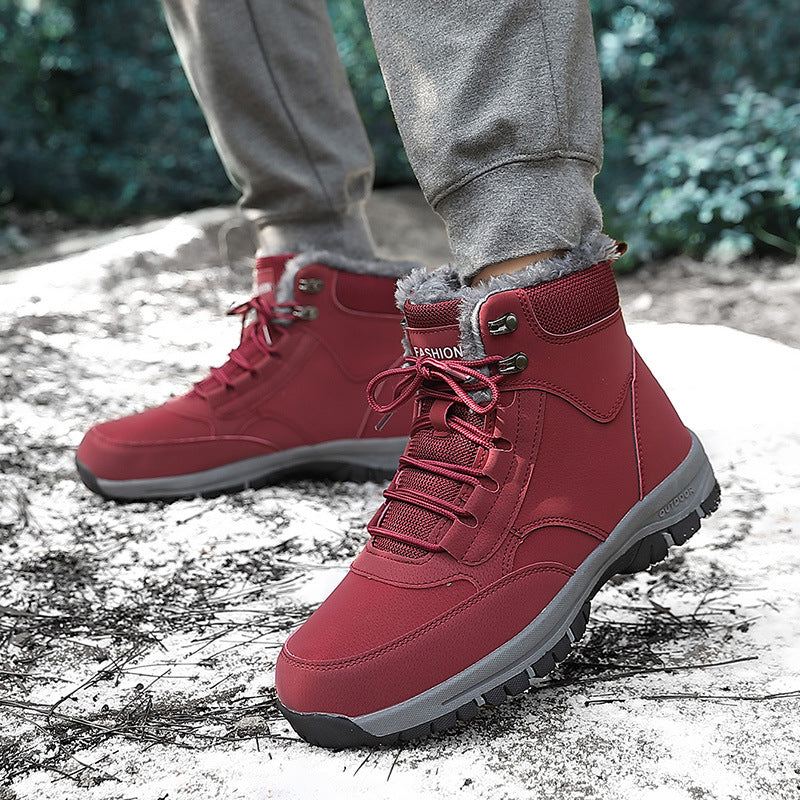 Bottes d'hiver pour femmes avec doublure isolante et semelle antidérapante Chic und Stil