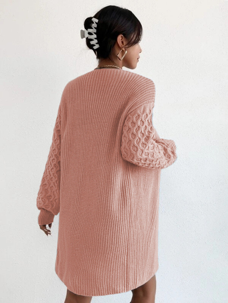 Gilet pour femmes avec un design de torsade artistique et une coupe ample Chic und Stil