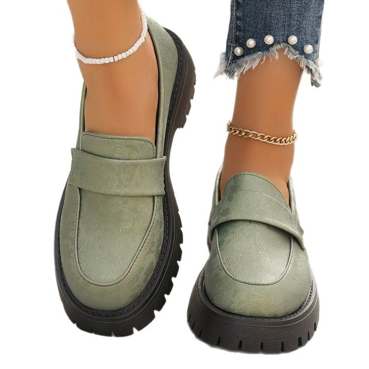 Loafers pour femmes avec profil robuste et design élégant Chic und Stil