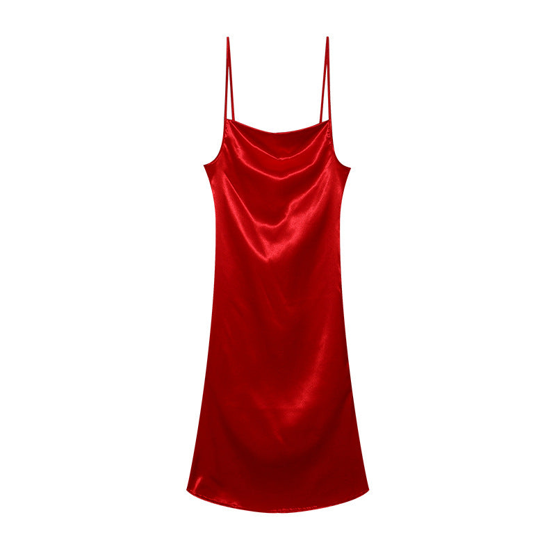 Chic and Stylish Ladies Satin Nightdress