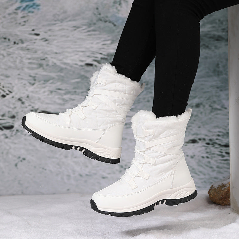 Bottes d'hiver pour femmes avec isolation durable et semelle antidérapante Chic und Stil