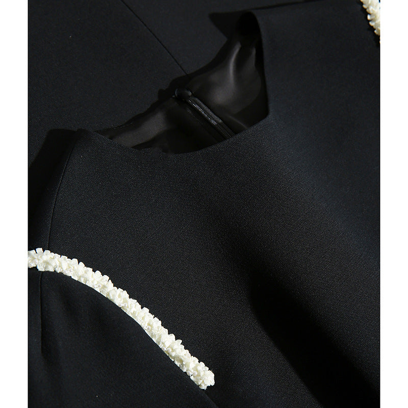 Robe shift élégante pour femmes avec garniture décorative Chic und Stil