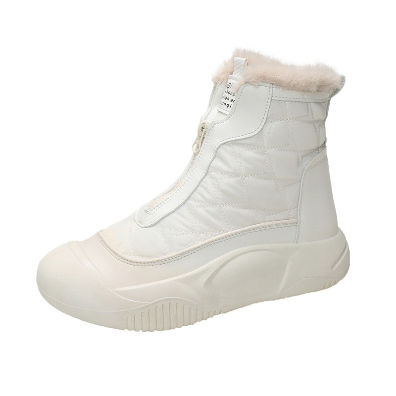 Bottes d'hiver isolées pour femmes avec doublure chaude confortable Chic und Stil