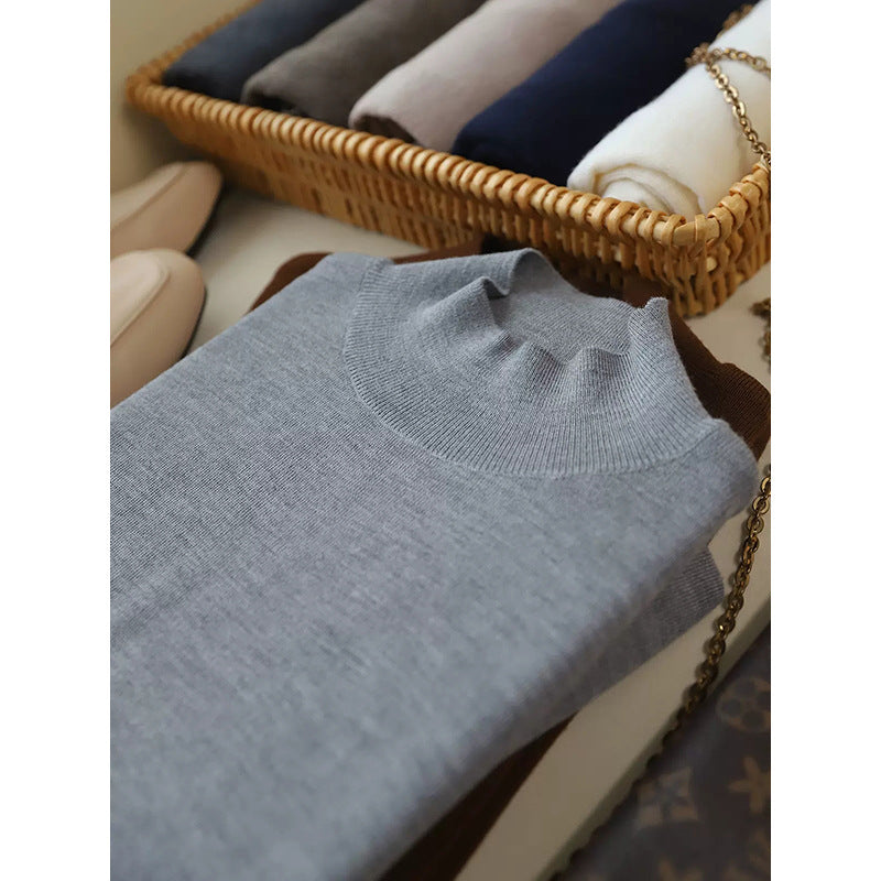 Haut ajusté à col montant pour femme Chic und Stil