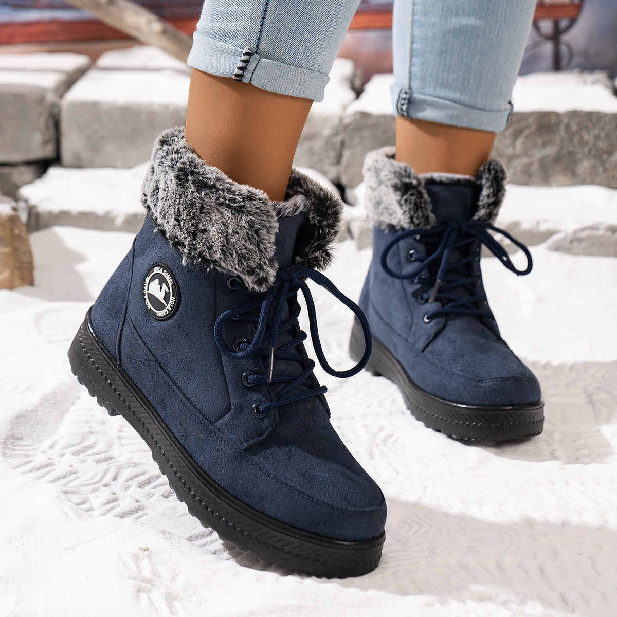 Bottes d'hiver isolées pour femmes Chic und Stil