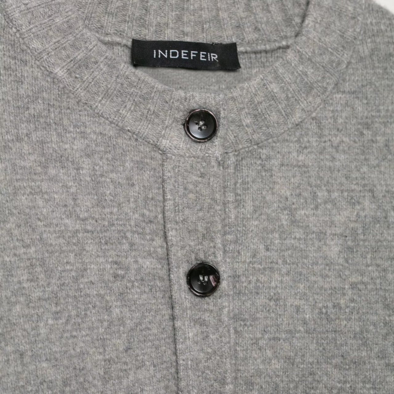 Cardigan en tricot décontracté pour femmes avec détails en bouton Chic und Stil