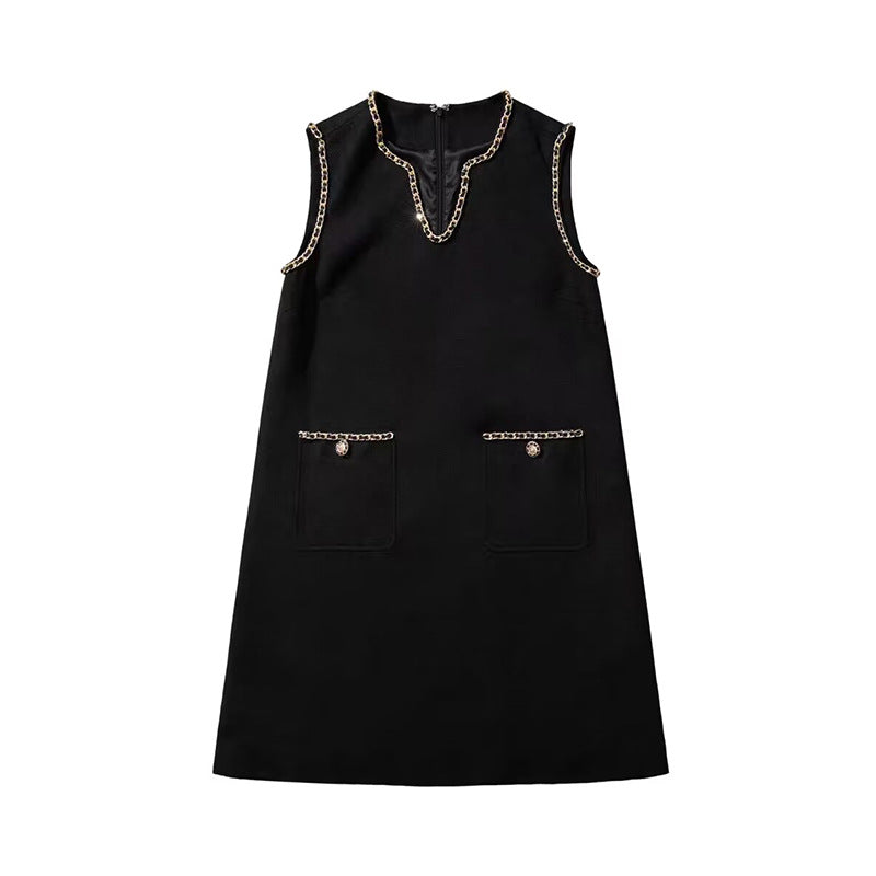 Robe élégante pour femmes avec détail en chaîne Chic und Stil