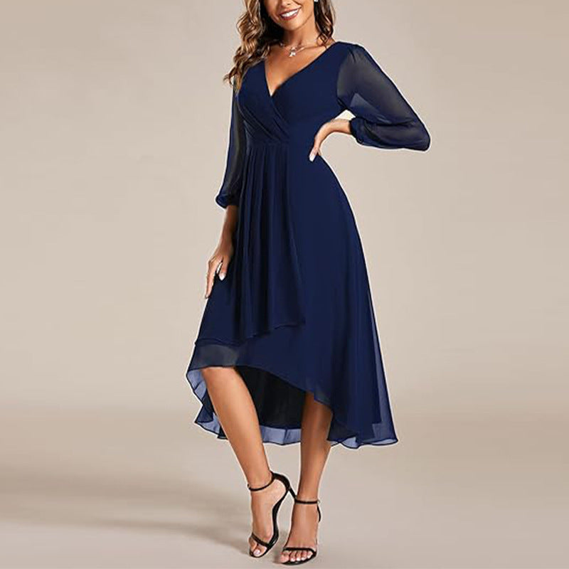 Robe chiffon femme Haute-Basse Chic und Stil