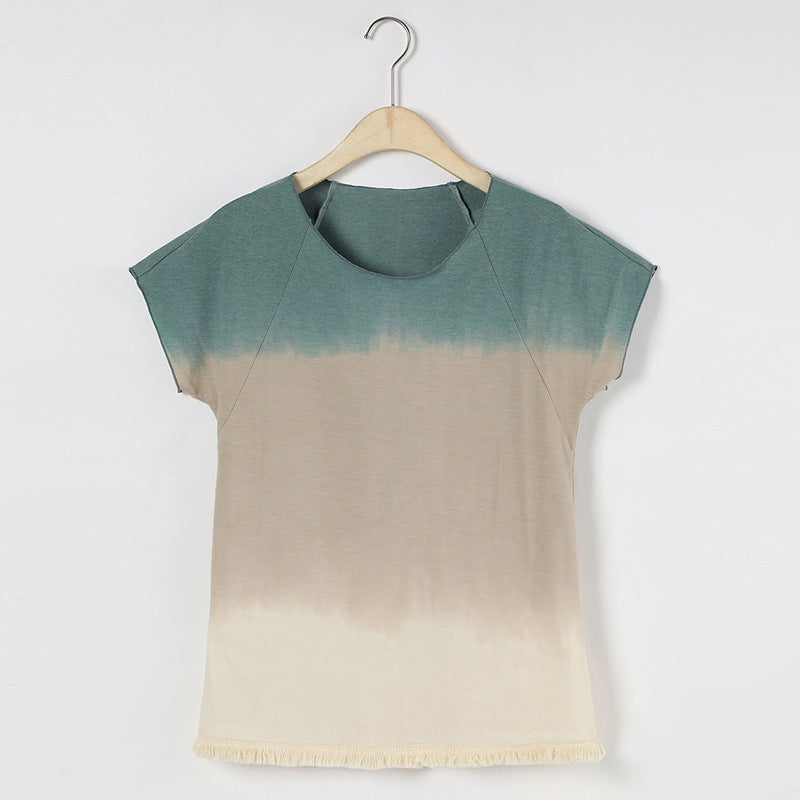 T-shirt décontracté pour femmes dégradé Chic und Stil