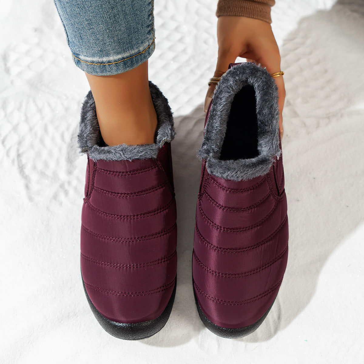 Bottes d'hiver confortables pour femmes Chic und Stil
