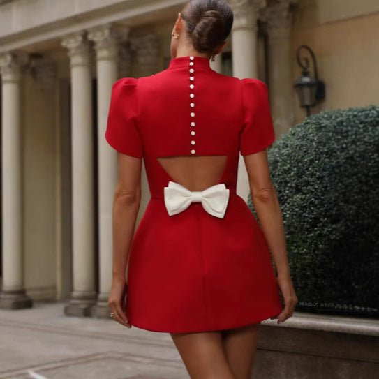 Robes femmes élégante et moderne avec des manches bouffantes Chic und Stil