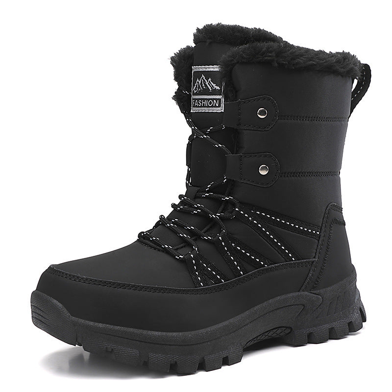 Bottes d'hiver isolées pour femmes avec semelle antidérapante et doublure douce Chic und Stil