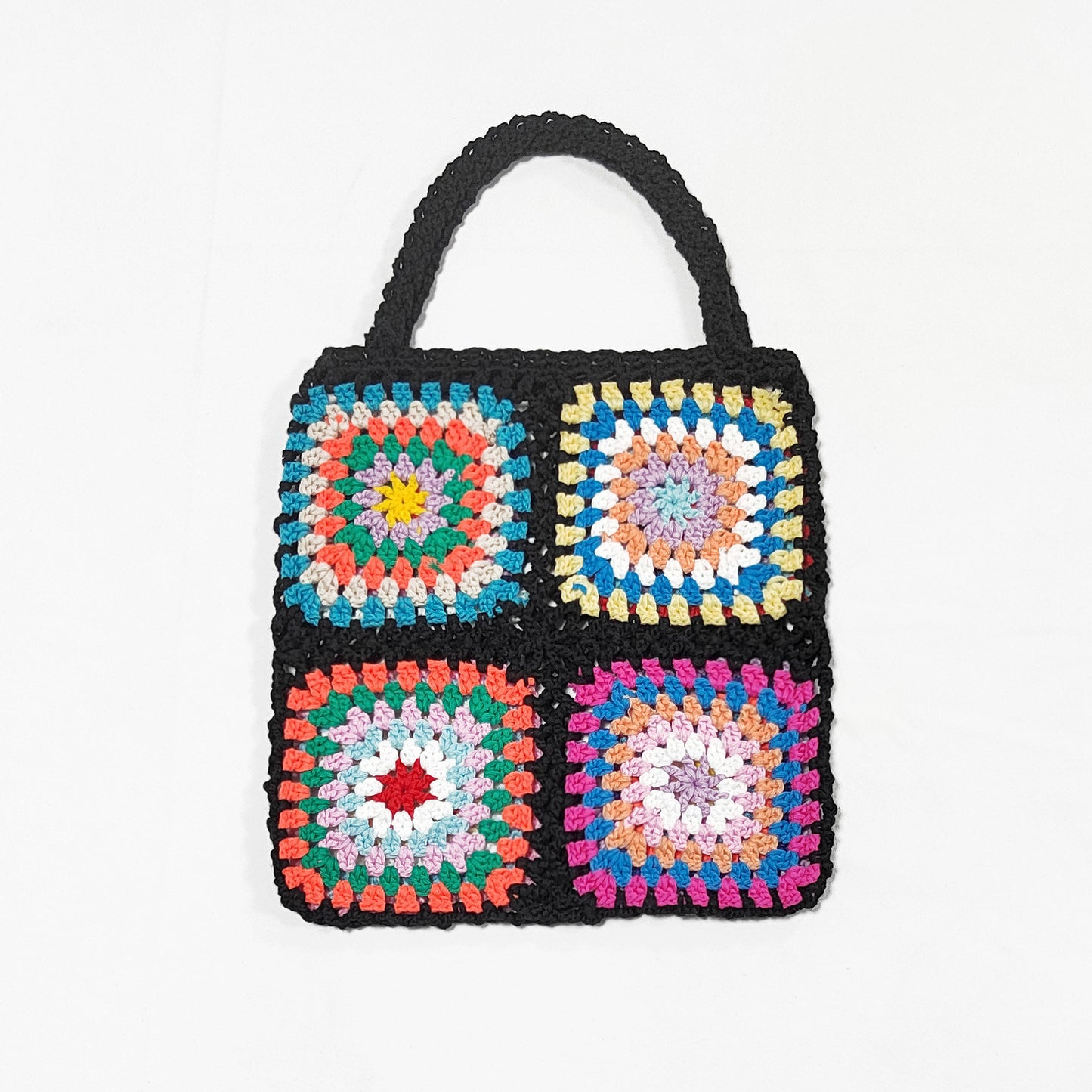 Sac fourre-tout en crochet fait à la main pour femmes Chic und Stil