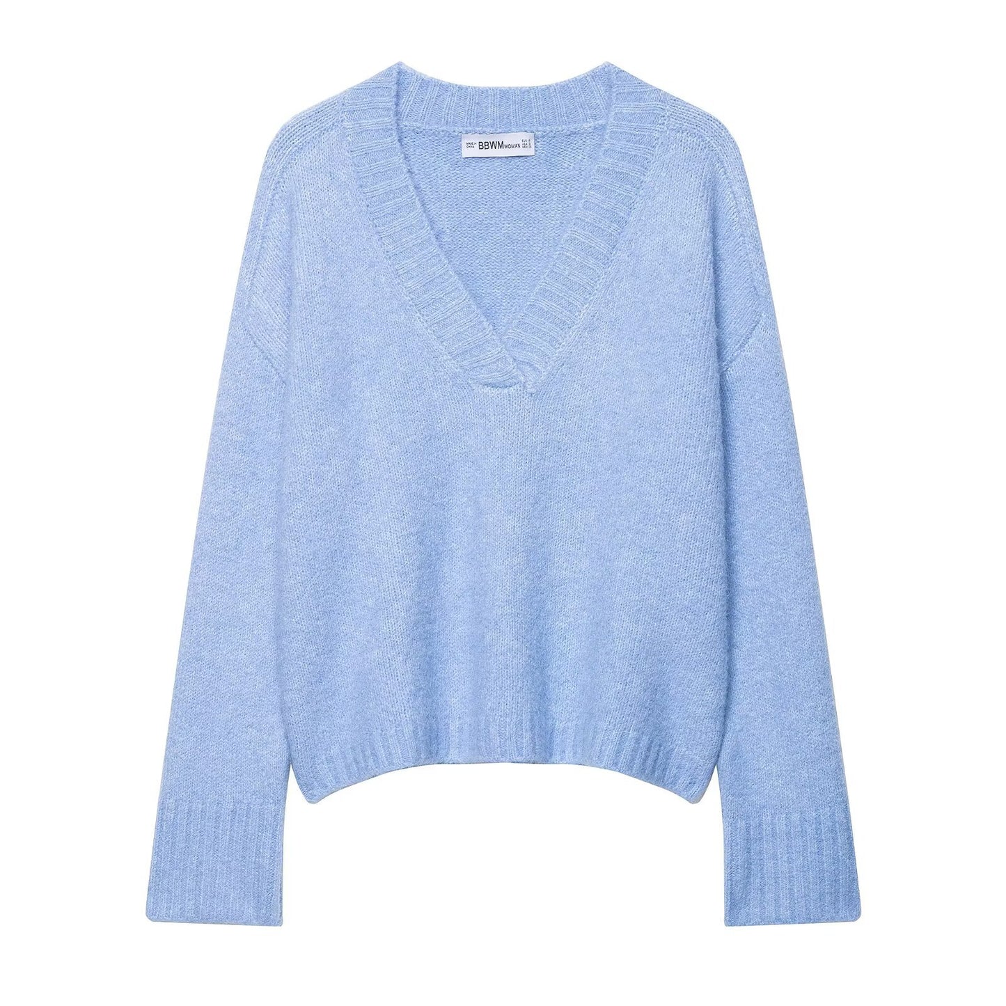 Pull femme à col en V Chic & Stil