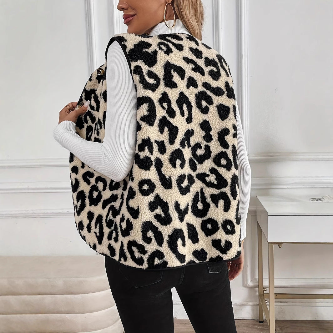 Veste réversible pour femmes avec imprimé animal Chic und Stil