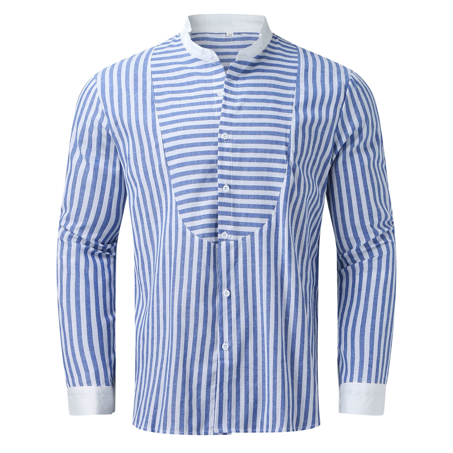 Chemise à col montant pour hommes Chic und Stil