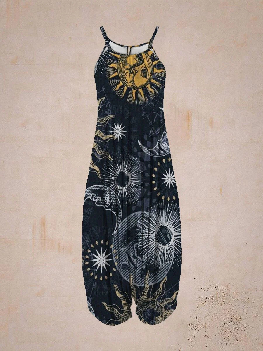 Combinaison femme avec imprimé astrologique Chic und Stil