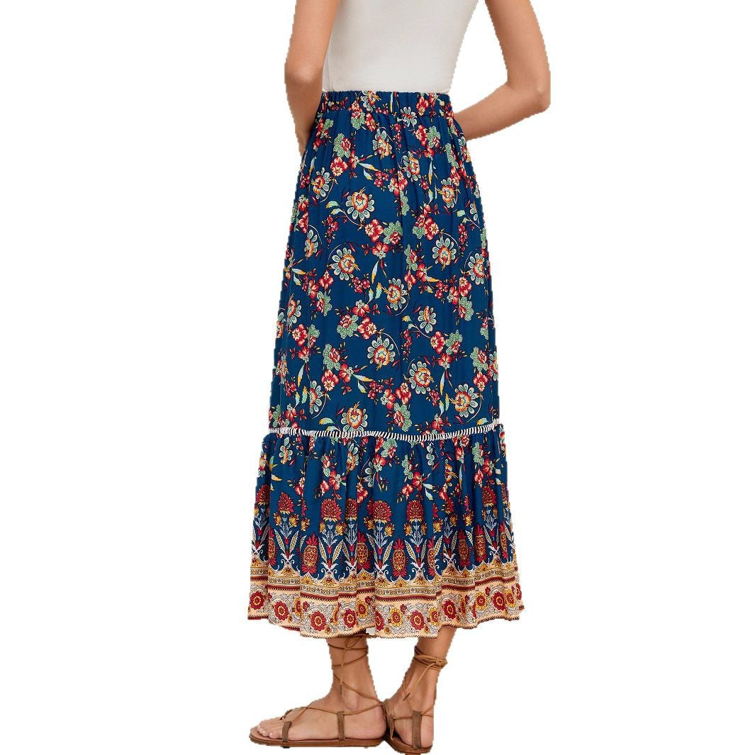 Roc Chic und Stil maxi jupe boho femme
