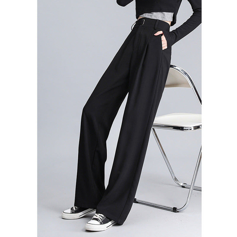 Pantalons larges taille haute pour femmes Chic und Stil 1750846636
