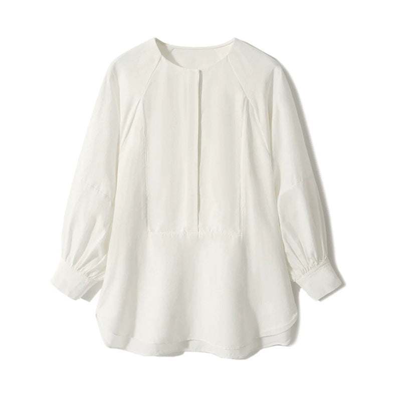 Blouse à manches bouffantes élégante pour femmes Chic und Stil 1750847267