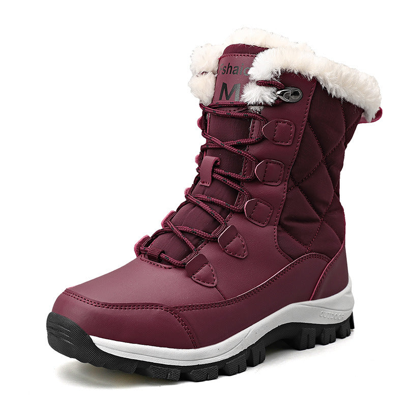 Bottes d'hiver pour femmes avec doublure isolante et semelle antidérapante Chic und Stil