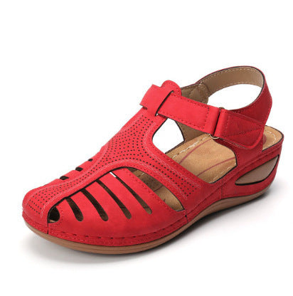 Sandales de confort respirantes pour femmes avec sangle réglable et semelle ergonomique Chic und Stil