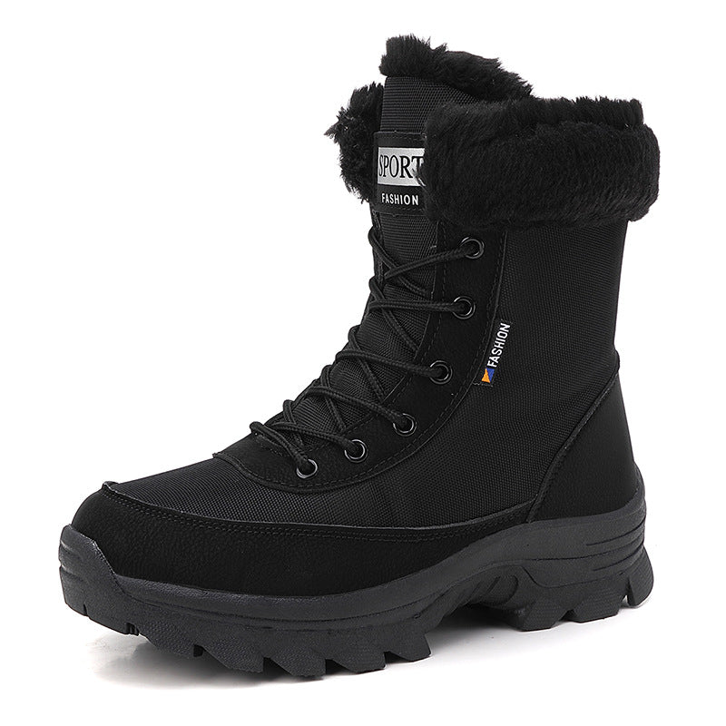 Bottes d'extérieur d'hiver pour femmes avec doublure isolante thermique et semelle antidérapante Chic und Stil