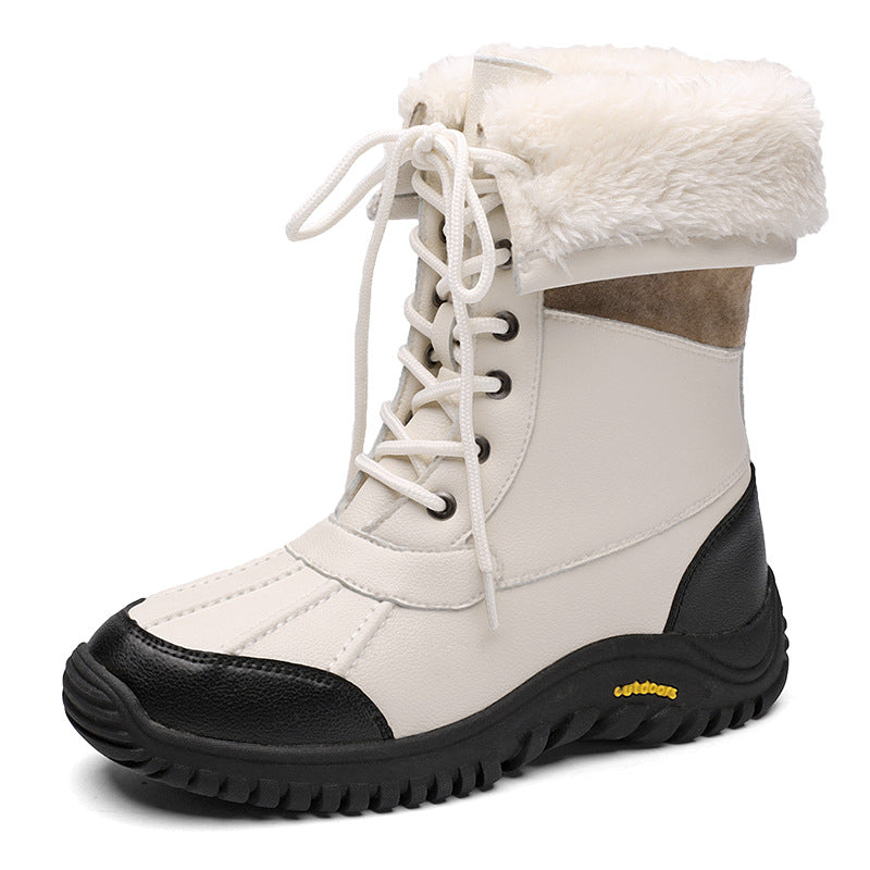 Bottes d'hiver chaudes pour femmes avec doublure isolante et semelle antidérapante Chic und Stil