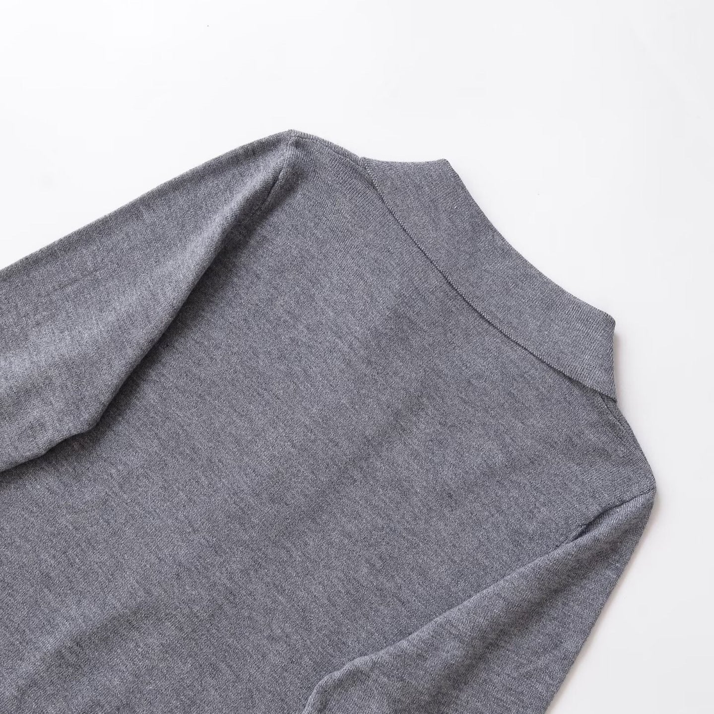 Pull femme à manches longues avec col polo et décolleté boutonnable Chic und Stil