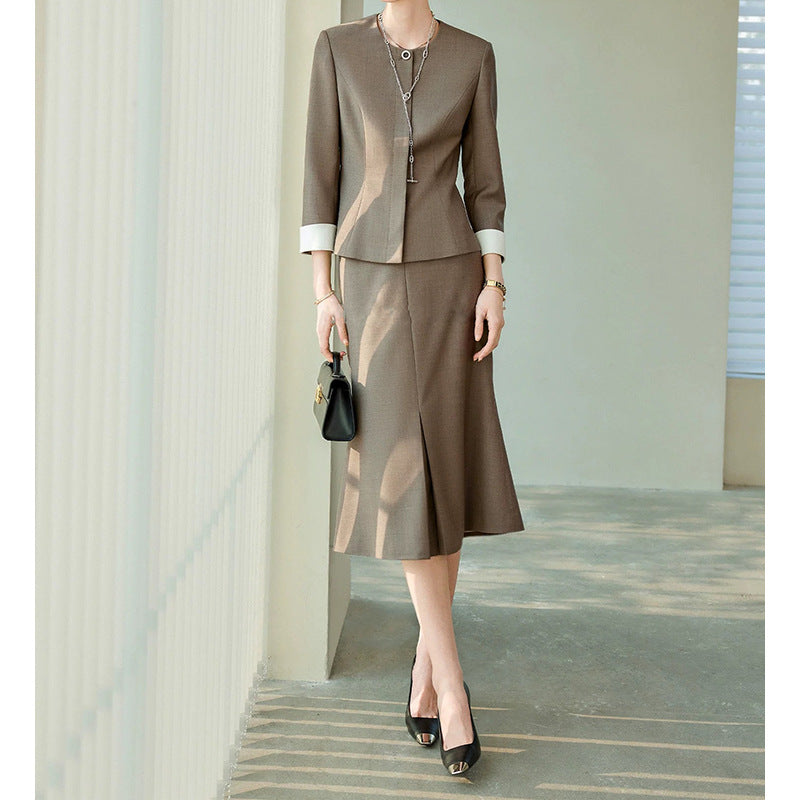 Jupe crayon ajustée pour femmes Chic und Stil