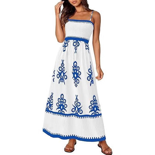 Robe maxi pour dames avec broderie artisanale élaborée Chic und Stil