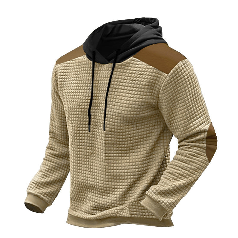 Veste sweat fonctionnelle pour homme avec design structuré et poches kangourou Chic und Stil