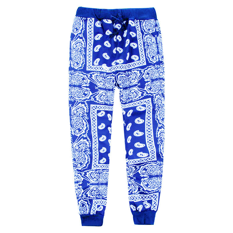 Pantalon de jogging décontracté pour hommes avec motif bandana unique Chic und Stil